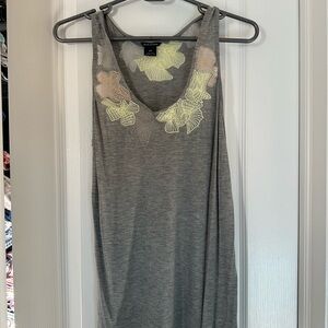 Club Monaco embroidered tank